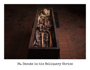 St. Canute in his Reliquary Shrine