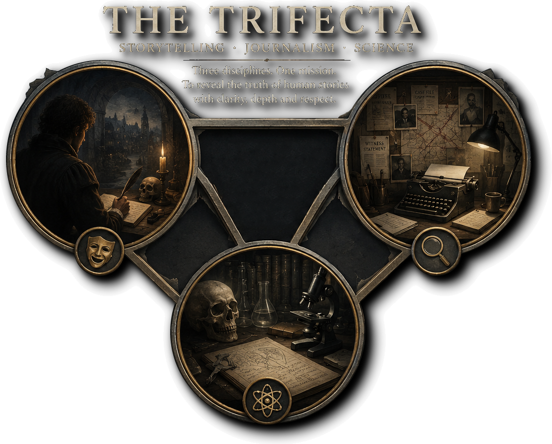 The Yorick Tours storytelling trifecta: Storytelling, Journalism and Science